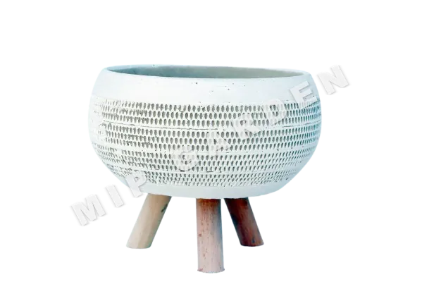 Arajman UFO Beton Saksı küçük görsel 7