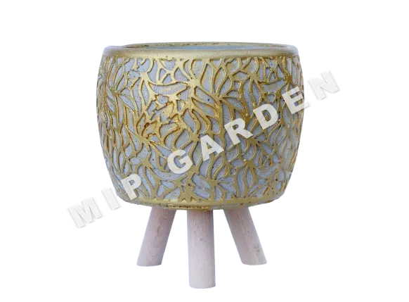 Küçük Alev Beton Saksı küçük görsel 3