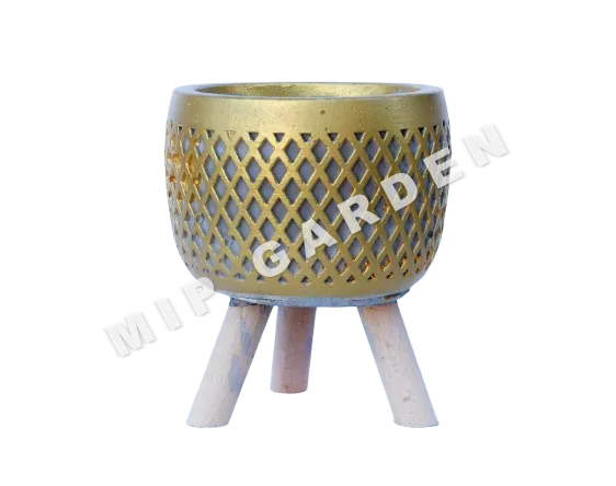 Küçük Hasır Beton Saksı küçük görsel 5