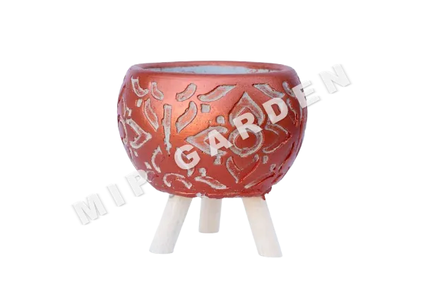Küçük Mandala Beton Saksı küçük görsel 7