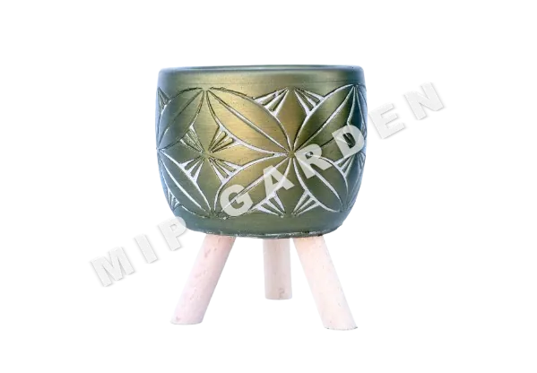 Küçük Nilüfer Beton Saksı küçük görsel 5